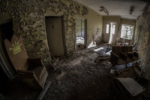 Wrecked House Interior