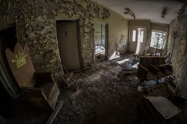 Interior demolition work