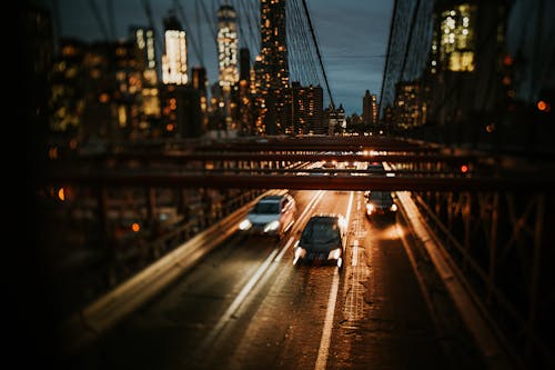 Puente Con Coches Viajando