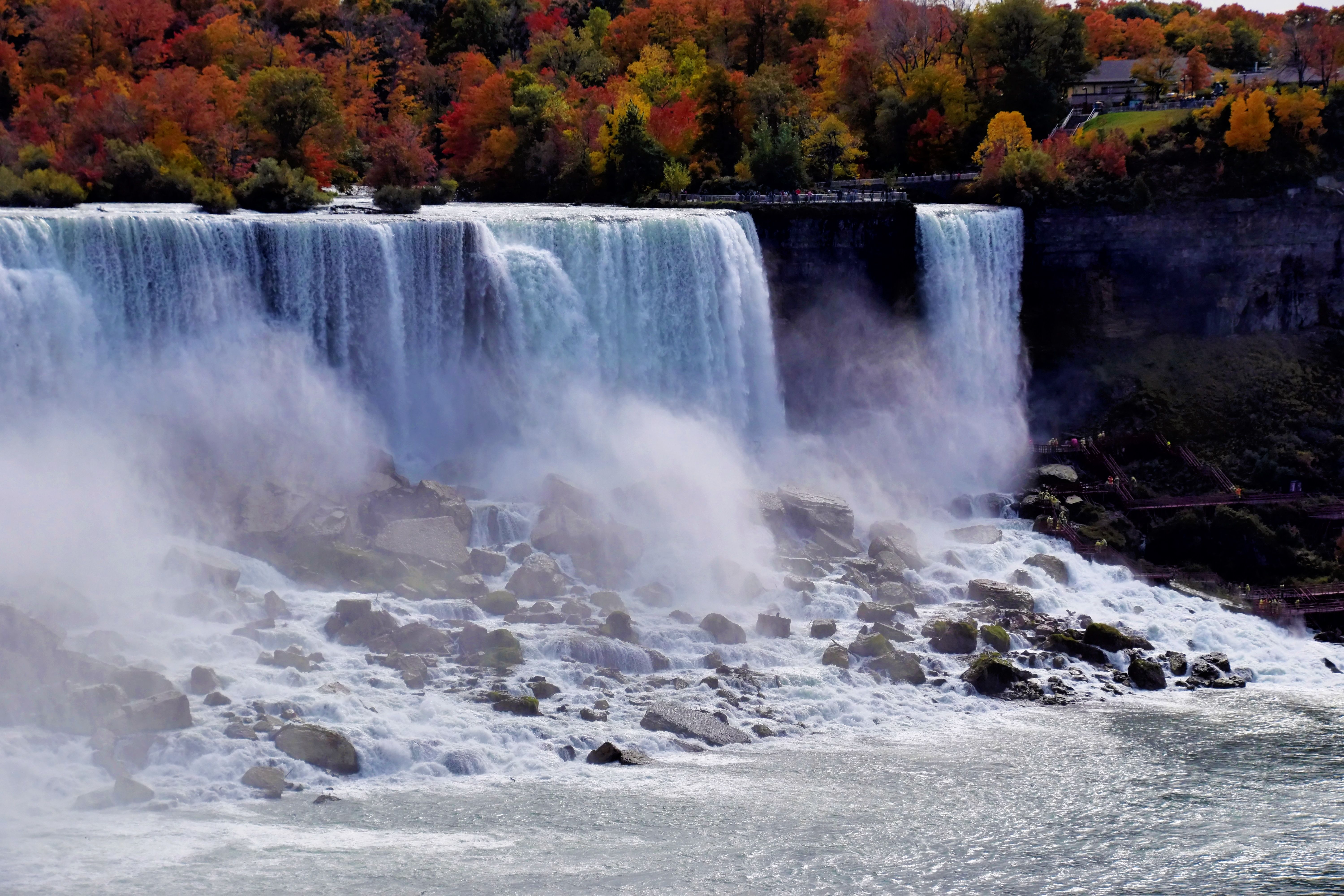 Niagara Falls viewed from the American side