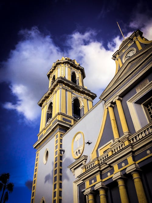 Free stock photo of church building, colonial, mexico