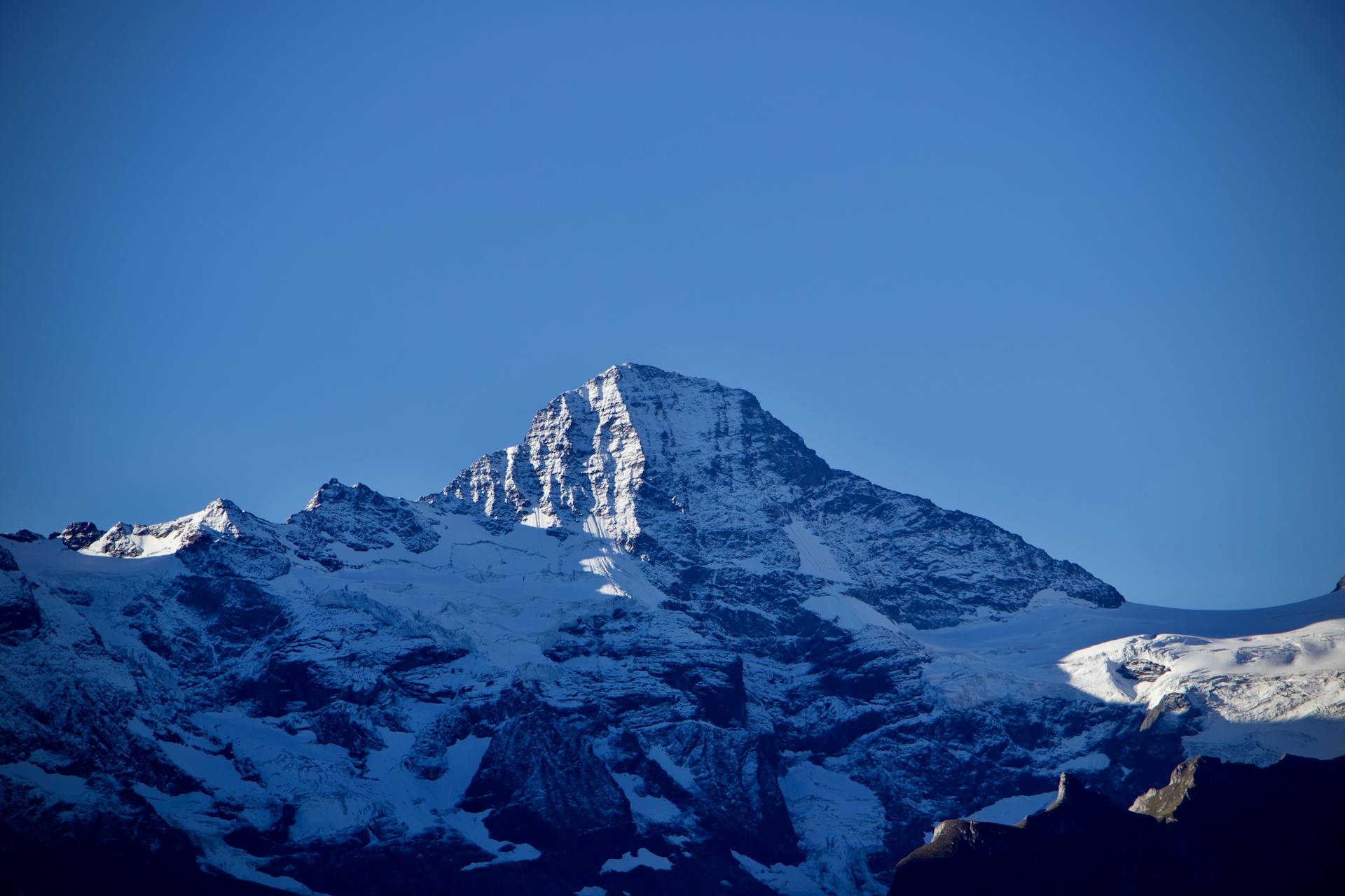 Landscape Photo of Snow Covered Mountain