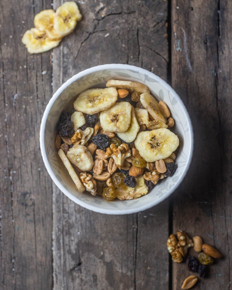 Meal With Fruit In Bowl