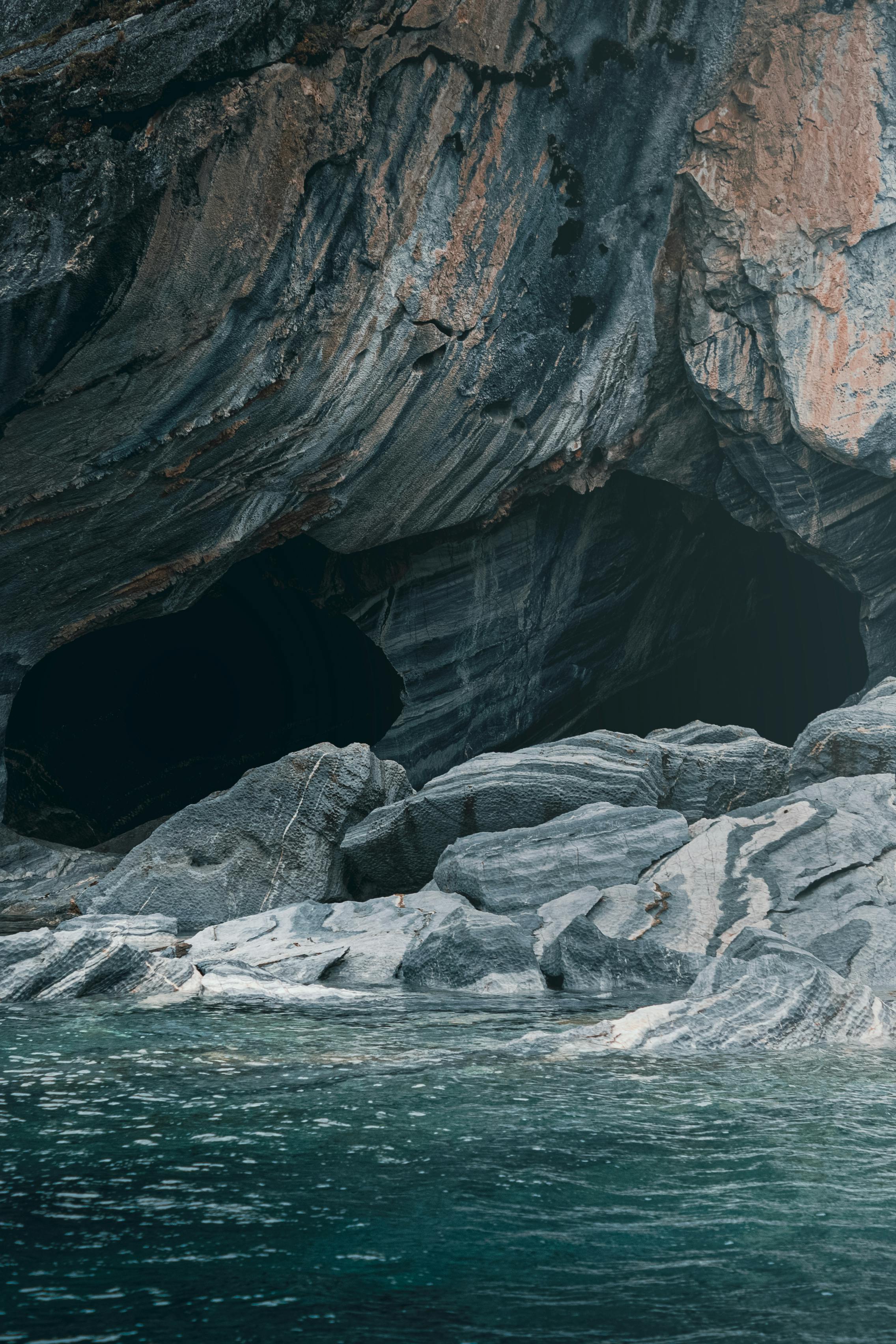 a sea cave