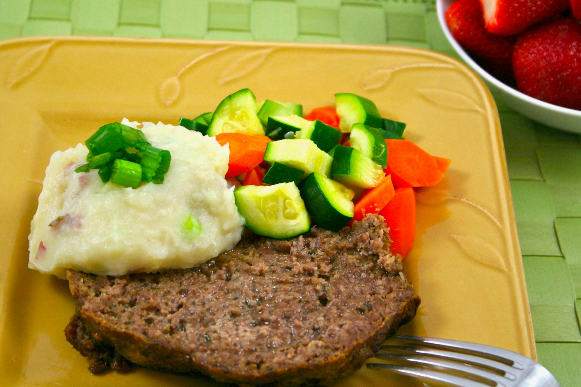 Free stock photo of meatloaf