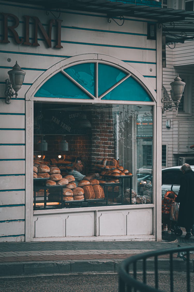 Bakery With A Display Window