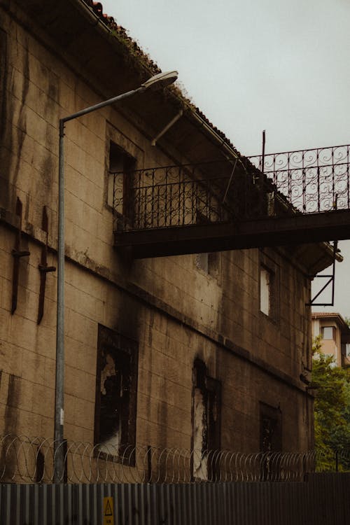 Burnt Abandoned Building