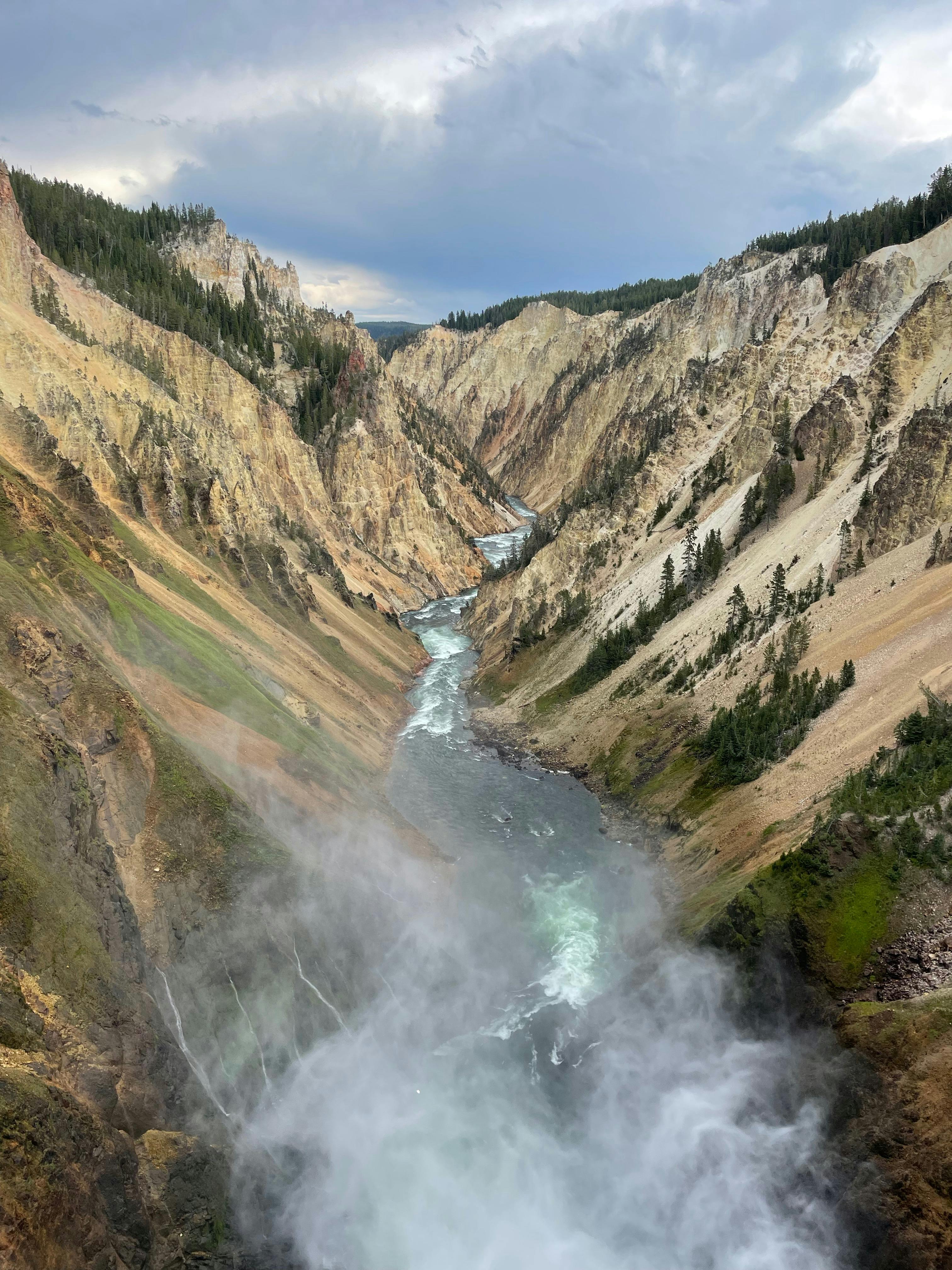 Aerial Photography of a Flowing River in a Valley · Free Stock Photo