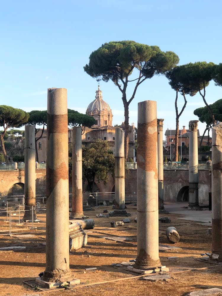 Antique Stone Columns