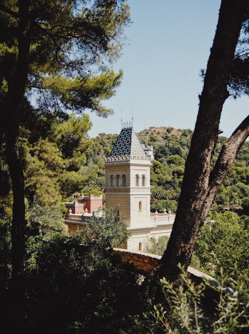 Ingyenes stockfotó barcelona, épület, erdő témában