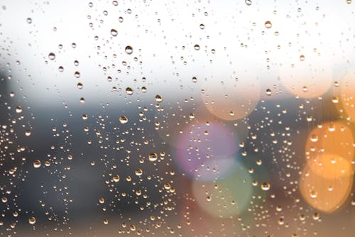 ぼかし, 雨の日の無料の写真素材