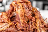 Crisp cooked bacon strips — Marcia Salido on Pexels