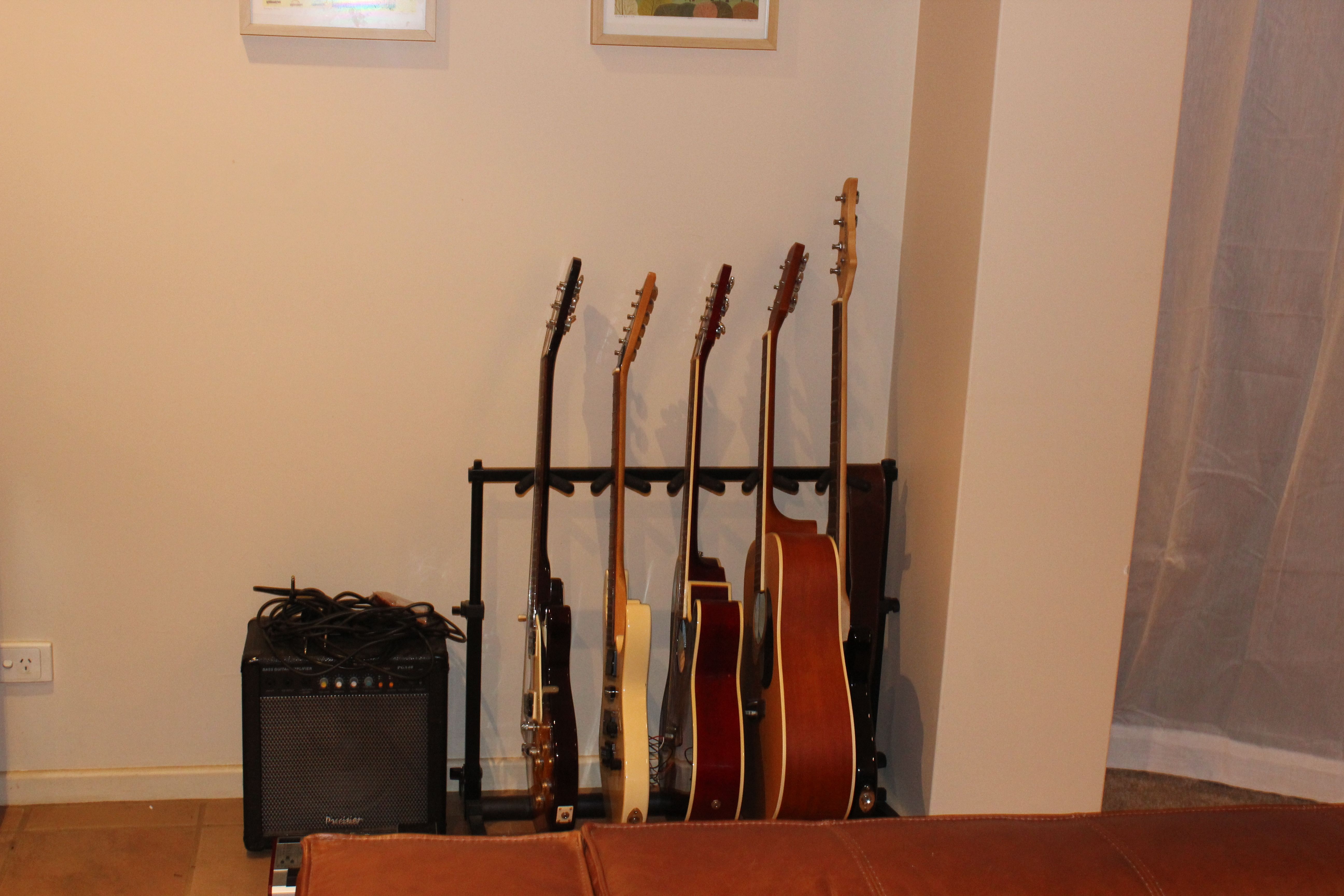 Guitar wall