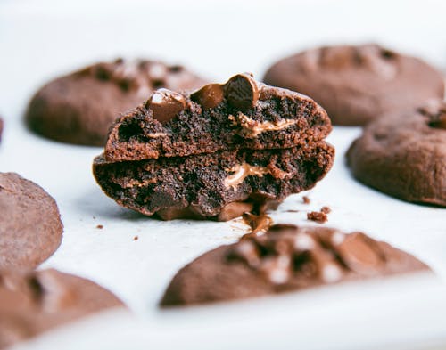 Free Choco cookies  Stock Photo