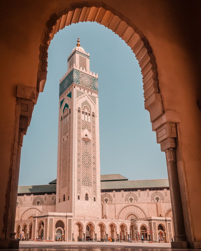 Casablanca coastal architecture