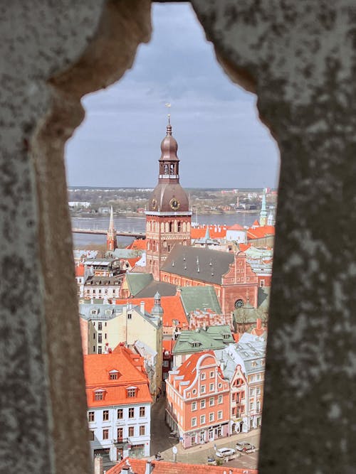 View of Riga Cathedral on Old Town of Riga, Latvia
