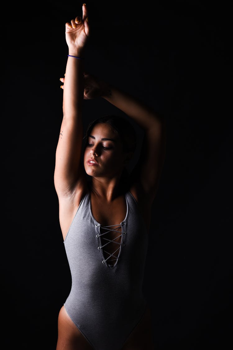 Woman During Dance Practice