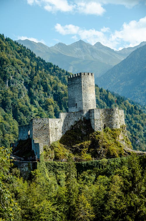 Green Hill and Fortress with a Tower