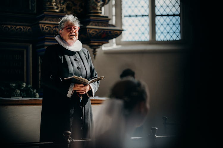 Priestess At The Altar