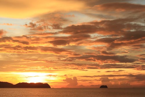 adalar, altın saat, arka fon içeren Ücretsiz stok fotoğraf