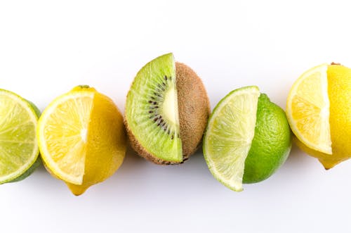 Free Variety of Sliced Fruits Stock Photo