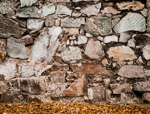 Rough Surface of a Stone Wall