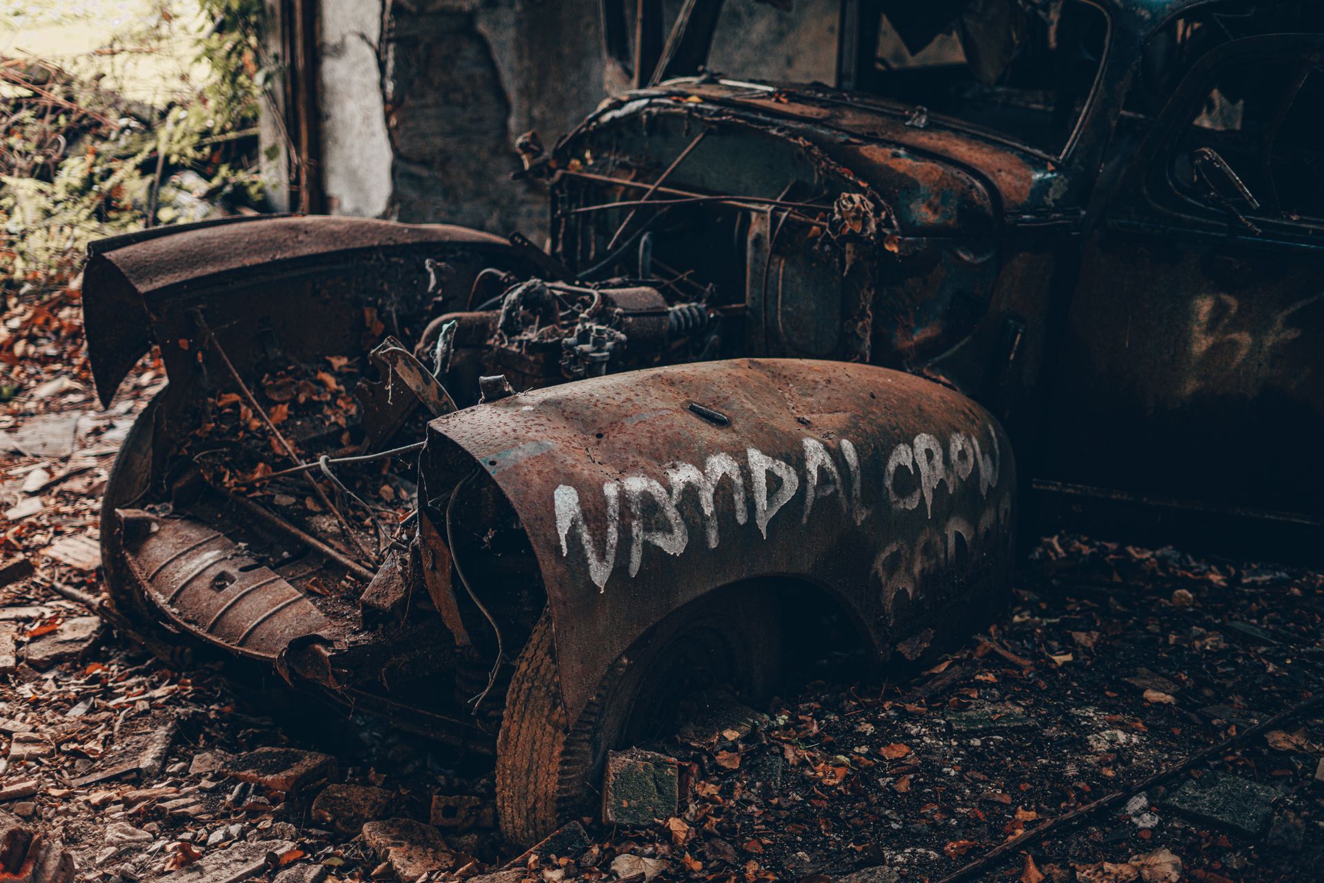 Photo of an Abandoned Vehicle