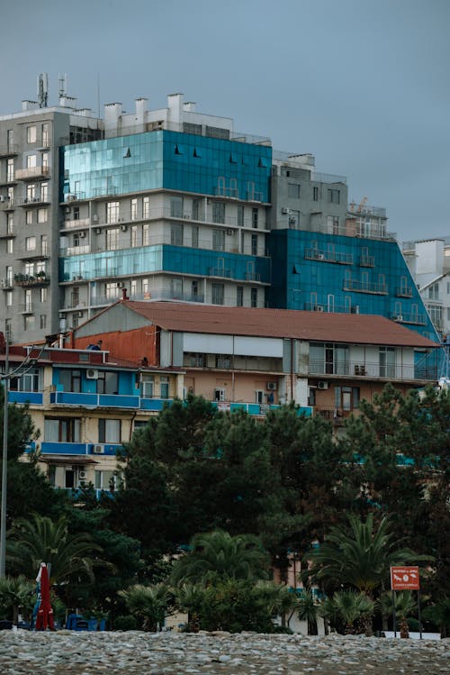 Immagine gratuita di case, condomini, edificio residenziale