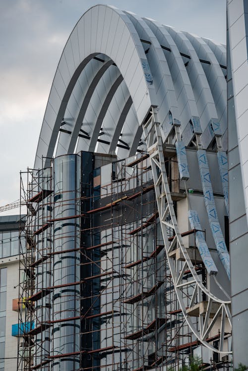 Kostnadsfri bild av arkitektur, byggnad, byggnadsställningar