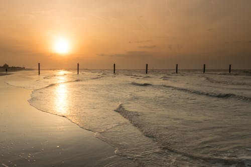 Photos gratuites de brise-lames, côte, eau