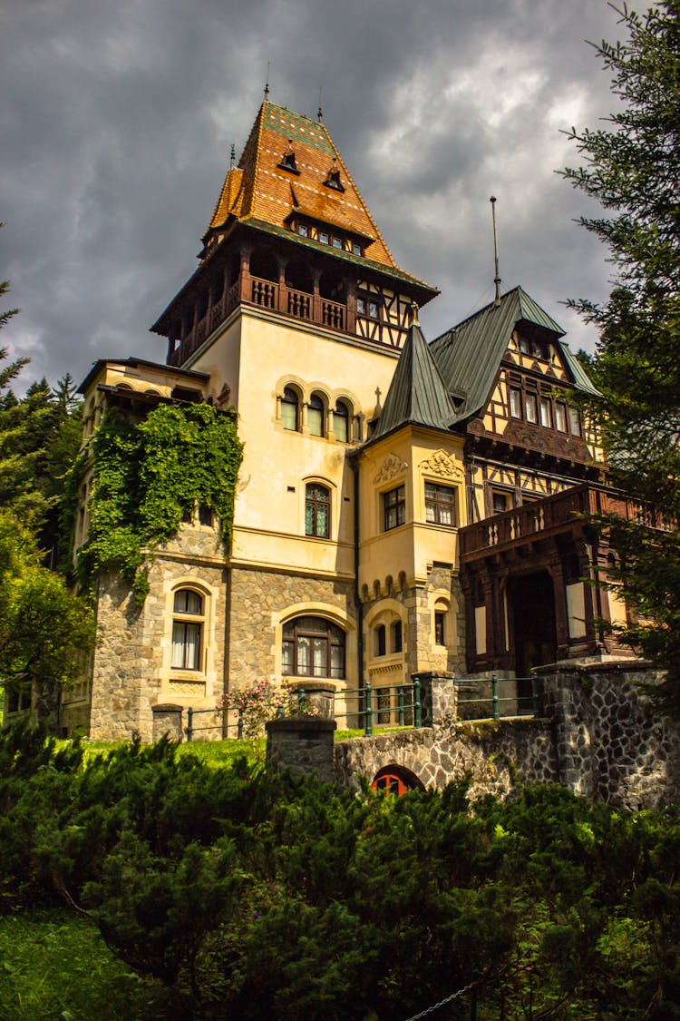 The Pelișor Castle In Romania