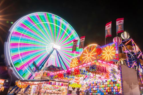 A Spinning Ferris Wheel 