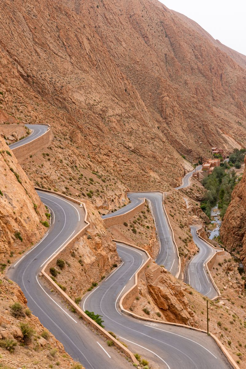 Atlas mountains landscape Morocco