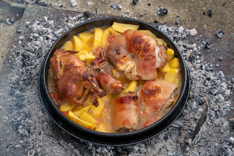 A Delicious Pot Roast Chicken