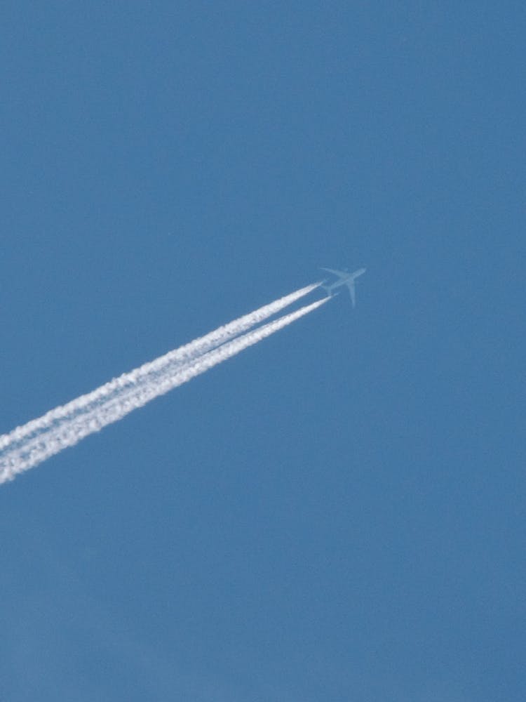 Military Airplane In Flight