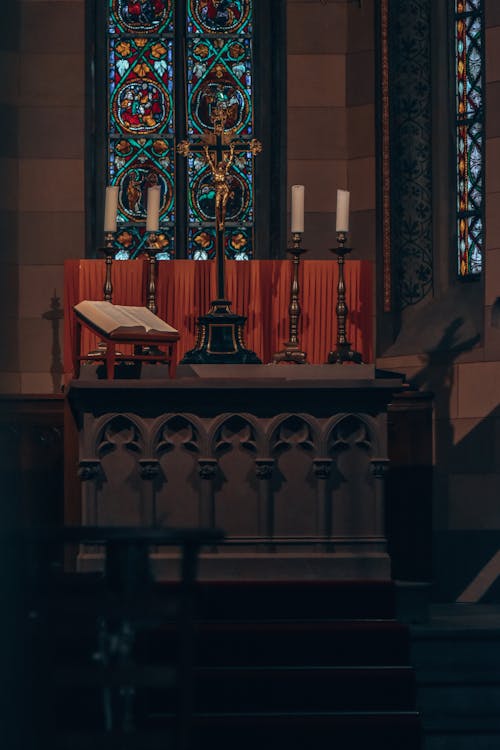 Foto d'estoc gratuïta de altar, catòlic, creu