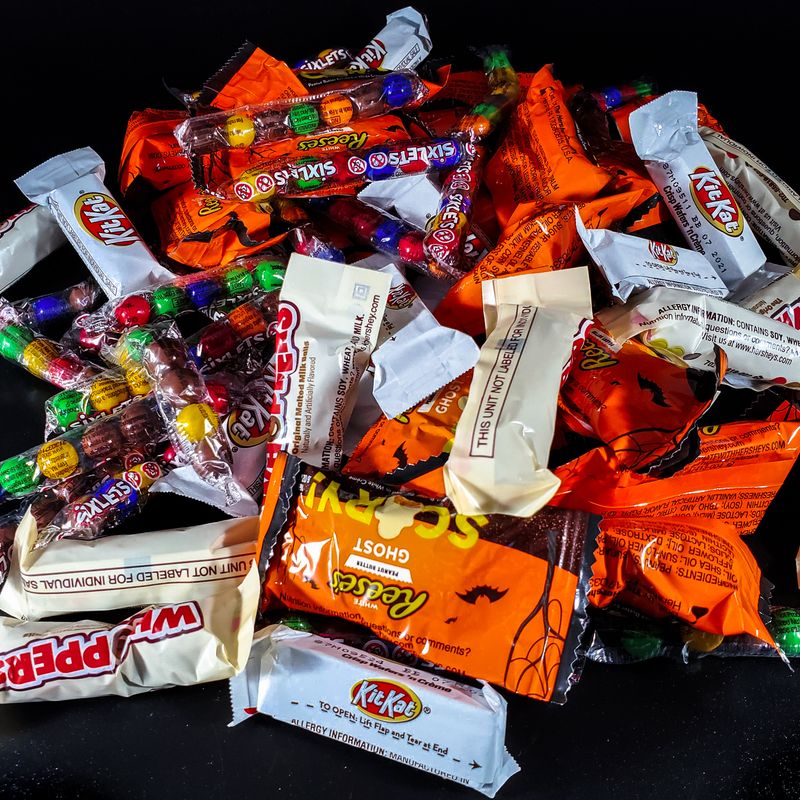 Halloween Trick-Or-Treat Candy Corn Shake