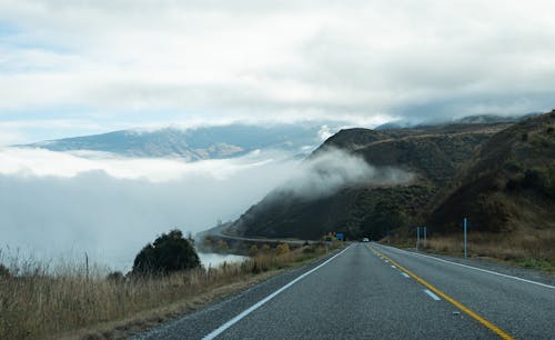 Darmowe zdjęcie z galerii z chmury, droga, góry