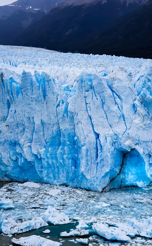 Damaged Ice Glaciers