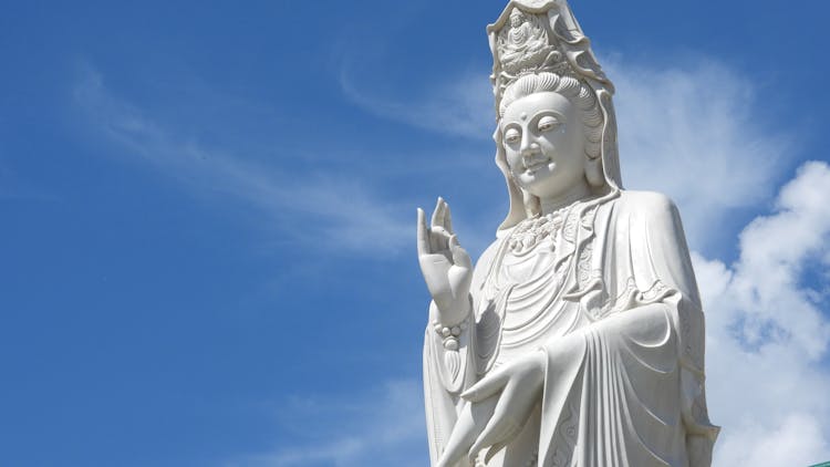 The Guanyin Of Nanshan Statue