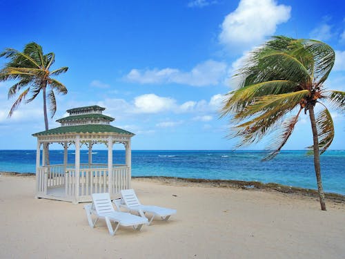 Free stock photo of beach chair, cuba, honeymoon