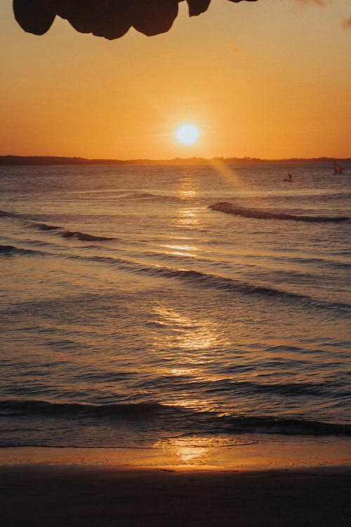 A Beach during the Golden Hour