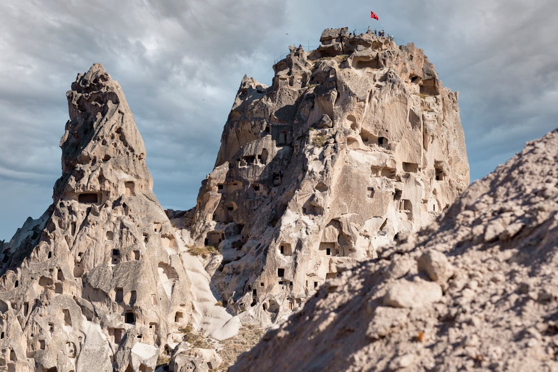 Uchisar Castle Rock Formation Photo