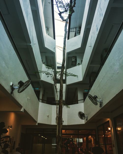 Free stock photo of building, courtyard, natural light Stock Photo