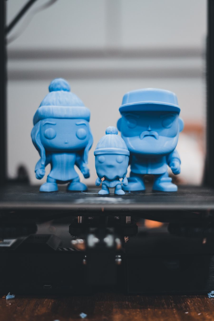 3D printed figurines