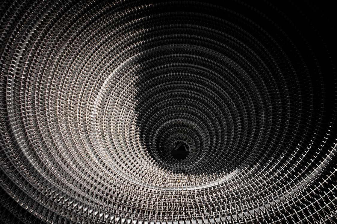 Circular, Metal Wall · Free Stock Photo