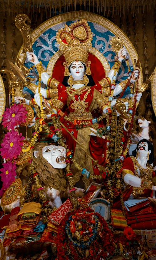Free Durga Puja  Stock Photo