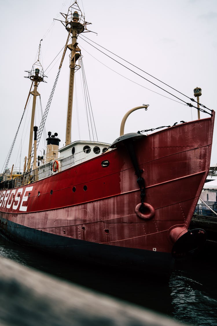 A Ship In A Harbor 