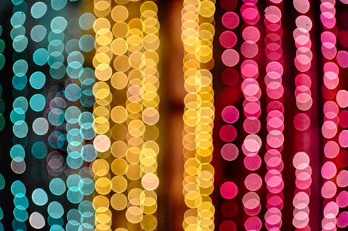 Dots of Colorful Lights