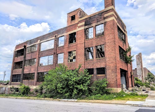 Darmowe zdjęcie z galerii z fabryka, opuszczony, ruina